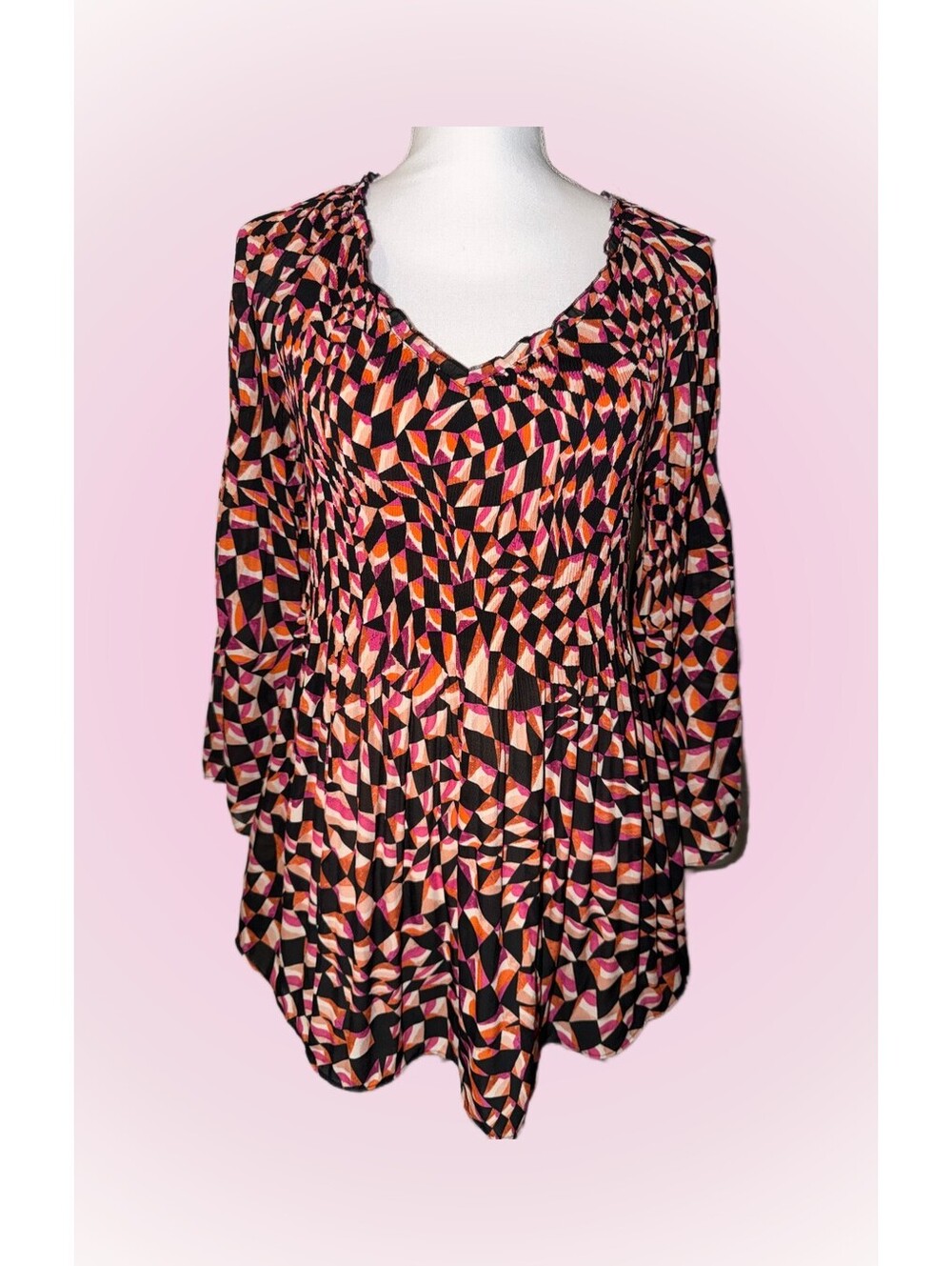 Womens Size XL Extra Large Juniper + Lime Top | Blouse